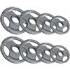 Blue Gym Set Dischi Olimpici in Ferro 100KG /14 Pezzi