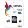 ADATA 16GB SDHC ASDH16GUICL10 Premier 10 30/16 MB/s Classe 10