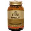 Solgar Linea Benessere Lisina Simplex Integratore 50 Capsule Vegetali
