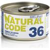 Natural Code Soft Jelly 36 Tonno e Te' Verde 85 gr Per Gatti