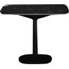 KARTELL tavolo MULTIPLO con piano quadrato 118 cm stondato e base quadrata grande - 4134-MN