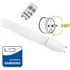 VTAC V-Tac PRO VT-061 Tubo LED T8 G13 Nano Plastic 9W 60cm CHIP SAMSUNG - SKU 21650 | 21651 | 21652