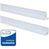 VTAC V-Tac PRO VT-035 Tubo LED T5 Plafoniera Raccordabile 4W 30cm CHIP SAMSUNG - SKU 21689 | 21690 | 21691