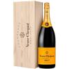 Champagne Veuve Clicquot Jéroboam - Champagne Veuve Clicquot - Brut Carte Jaune - Cassa Di Legno