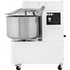 Prismafood Impastatrice a Spirale IBT602V con Testa e Vasca Fissa - Pizzerie e Panetterie - Motore a 2 Velocità - Capacità lt 60