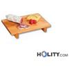 Tagliere in faggio per wine bar h45802