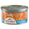 Almo Nature Daily mousse per gatti al tonno e pesce bianco - 6 lattine da 85gr.