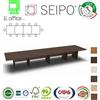 SEIPO ROYAL Tavolo riunione 12 posti con piano struttura legno