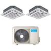 Midea Climatizzatore Midea Cassetta Dual Split 9000+9000 M20E-18HFN8-Q R-32