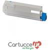 CartucceIn Cartuccia Toner compatibile Oki 43872307 ciano