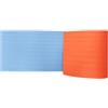 GYM POWER Materassino Basic Bicolore 180x50x0,7 cm - Tappetino Fitness Steso Colore Rosso-Blu