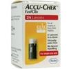 Roche Diabetes Care Italy Lancette Pungidito Accu-chek Fastclix 24 Pezzi