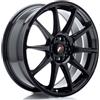Cerchi in lega Japan Racing Jr11 7.5x18 Gloss Black
