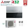 Mitsubishi Electric Condizionatore Climatizzatore Mitsubishi Electric Dual Split Inverter Kirigamine Zen R-32 Wi-Fi 12000+18000 Con MXZ-3F54VF NEW