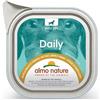 Almo Nature Daily Menu per Cane Adult in Vaschetta da 300 gr Gusto Pollo Prosciutto e Formaggio