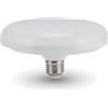 V-TAC LAMPADINA LED E27 UFO 16W DIAMETRO 150MM BIANCO CALDO VT-2116-LED71586