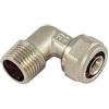 Gomito a Stringere Maschio per Tubo Multistrato Diam. 20 x 1/2