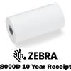 Zebra 3007301-T/S - Ricevute Zebra 8000D 10 Year Receipt Carta