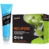 ETHICSPORT RECUPERO GLUTEN FREE 20 BUSTE DA 16,5 GRAMMI Integratore per Recupero Fisico e Muscolare + Gel Rivitalizzante Post-Gara