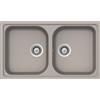 SCHOCK lavello con 2 vasche LITHOS N200 - LITN200A42N