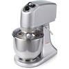 Sirman Impastatrice Planetaria Modello PLUTONE 7 PLUS Testa sollevabile Accessori Inox e Motore Potenziato Capacità Lt. 7 Dim. cm L.24 P.41 H.43.7