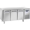 CoolHead Tavolo Refrigerato Ventilato per Gastronomia 3 Porte - Profondità Cm 70 - Capacità Lt 400