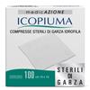 Icopiuma Garza Compressa Idrofila 10x10 cm 100 Pezzi