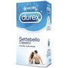 Durex Linea Classica Settebello Cassico Condom Confezione con 6 Profilattici