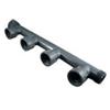 Irritec Collettore PVC con O-Ring 4 Uscite da 1" Irritec
