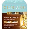 Clinians crema & olio - crema nutriente non grassa con olio di argan 50 ml