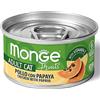MONGE GATTO UMIDO 80 G FRUITS ADULTO POLLO E PAPAYA