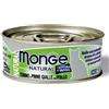 MONGE GATTO UMIDO 80 G NATURAL ADULTO TONNO CON POLLO LATTINA