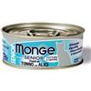 MONGE GATTO UMIDO 80 G JELLY SENIOR FILETTO DI TONNO E ALICI LATTINA