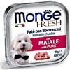 MONGE FRESH CANE ADULTO UMIDO 100 G PATE' E BOCCONCINI MAIALE