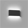 FARO Applique LED per esterno Biemissione 17.5 cm IP54 Grigio Antracite