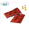 Stampo Silicone ''5 Semisfere'', 80 h 40 mm