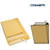 BLASETTI Busta a sacco Mailpack - soffietti laterali - fondo preformato - strip adesivo - 25 x 35,3 x 4 cm - 120 gr - avana - Blasetti - conf. 10 pezzi (unità vendita 1 pz.)