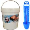 WATER LINE WATER PH- 15 KG - Correttore Granulare per la Riduzione del pH in piscina + Termometro Analogico Omaggio
