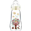 MAM Feel Good Biberon in Vetro Capacità 260ml Colore Neutro 2m+, 1 Pezzi