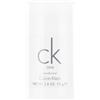 Calvin Klein CK One 75 ml in stick deodorante senza alluminio unisex