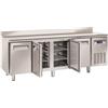 CoolHead Tavolo Refrigerato Gastronomia ventilato Modello QR4200 4 porte autochiudenti con alzatina