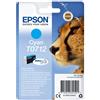 Epson Cartuccia Epson T0712 Cheetah [ciano] [C13T07124012]