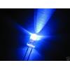 20 LED BLU ULTRALUMINOSI 5mm 6000mcd PC MODDING TUNING