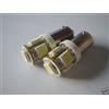 2pz LAMPADINE 5 LED SMD5050 BA9S BIANCO 6000K Q
