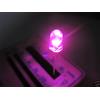 100 LED ROSA PINK ULTRALUMINOSI 5mm 8000mcd + RESISTENZE A2C15.A2C48
