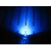 STRAWHAT STRAW HAT 180gradi 100 LED BLU 6000mcd 5mm + RESISTENZE A2C30.A2C48