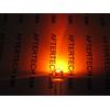 STRAWHAT STRAW HAT 180gradi 100 LED ARANCIO 8000mcd 5mm + RESISTENZE A2C26.A2C48