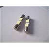 COPPIA LAMPADINE 2 LED MICRO SILURO 28mm 6mm 5000K K55
