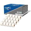 20x 99012 ROTOLI ETICHETTE COMPATIBILI DYMO LABELWRITER 400 450 36x89mm S0722400