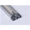 BARRA TOUCH LED 1m BIANCO CALDO 144led SMD3528 14w 12v BARRETTA RIGIDA LUCE